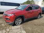 2025 Jeep Compass Latitude Red vin: 3C4NJDBN5ST548617 Damage: Left Front Door, Dent(S) W/ Paint Dmg, > 12 Inches
