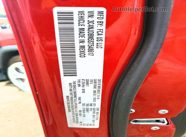 3C4NJDBN5ST548617 2025 JEEP COMPASS Red Widok wnętrza 360 stopni
