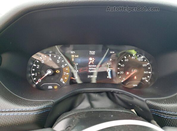 3C4NJDBN7ST505820 2025 JEEP COMPASS Красный Вид щитка приборов