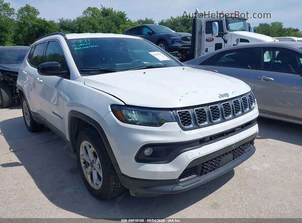 3C4NJDBN7ST597673 2025 JEEP COMPASS White Przód prawy