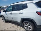 2025 Jeep Compass Latitude 4x4 White vin: 3C4NJDBN7ST597673