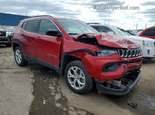 3C4NJDBN8RT137965 2024 JEEP COMPASS Red Przód prawy