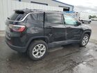 2025 Jeep Compass Latitude Черный vin: 3C4NJDBN8ST561054 Damage: Right Qtr Panel, Dent(S) W/No Paint Dmg, > 12 Inches