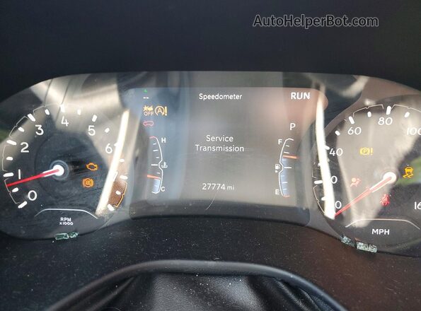 3C4NJDBN9PT563239 2023 JEEP COMPASS White Вид щитка приладів