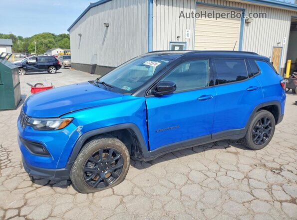 3C4NJDBN9RT101461 2024 JEEP COMPASS Синий Передняя левая четверть