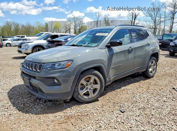3C4NJDBNXPT546949 2023 JEEP COMPASS Серый Передняя левая четверть