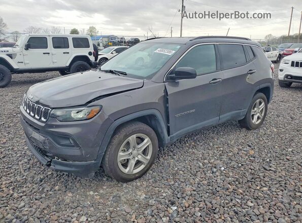 3C4NJDBNXRT605873 2024 JEEP COMPASS Серый Передняя левая четверть