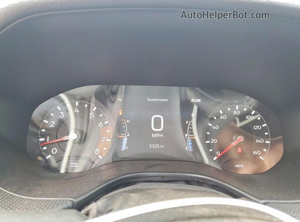 3C4NJDBNXTT159747 2026 JEEP COMPASS Blue Vista del cuadro de instrumentos