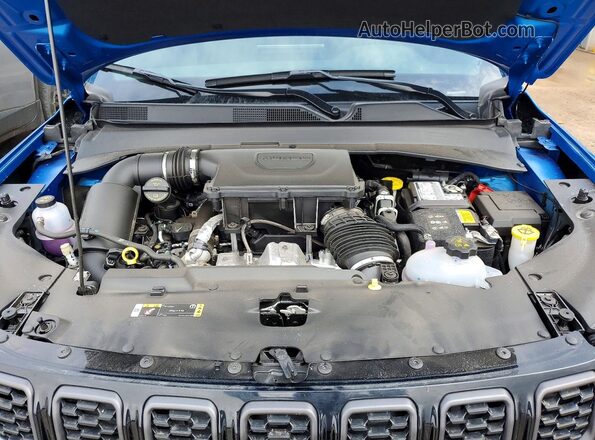 3C4NJDBNXTT159747 2026 JEEP COMPASS Blue Vista del compartimento del motor
