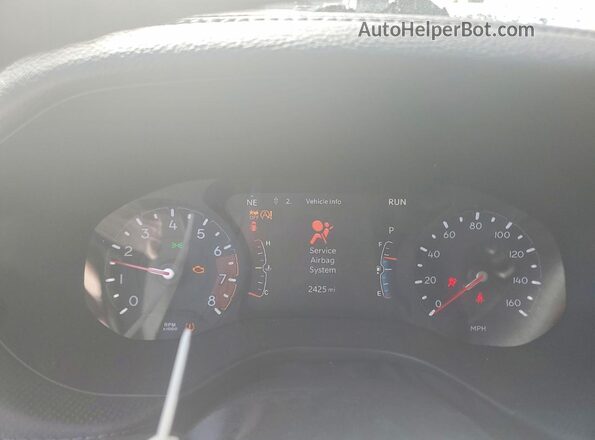 3C4NJDBNXTT201530 2026 JEEP COMPASS Red Widok zestawu wskaźników