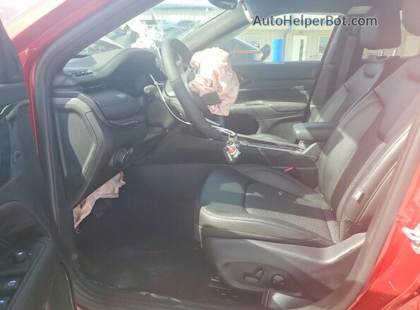 3C4NJDBNXTT201530 2026 JEEP COMPASS Red Widok wnętrza z przodu