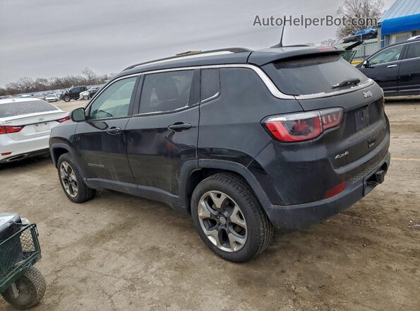 3C4NJDCB0JT252732 2018 JEEP COMPASS Black Tył lewy