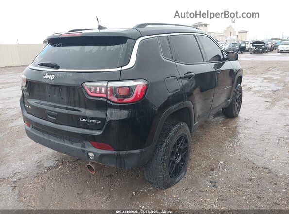 3C4NJDCB0JT329972 2018 JEEP COMPASS Черный Задняя правая четверть