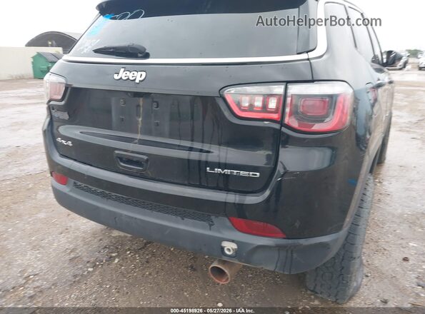3C4NJDCB0JT329972 2018 JEEP COMPASS Черный Вид задней части салона