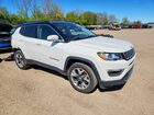 2018 Jeep Compass Limited White vin: 3C4NJDCB0JT372529