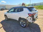 2018 Jeep Compass Limited White vin: 3C4NJDCB0JT372529