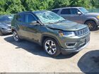 2018 Jeep Compass Limited 4x4 Green vin: 3C4NJDCB0JT434527