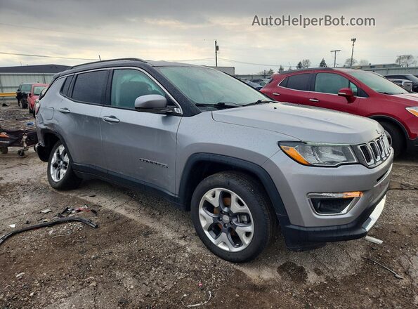 3C4NJDCB0KT641744 2019 JEEP COMPASS Gray Front right
