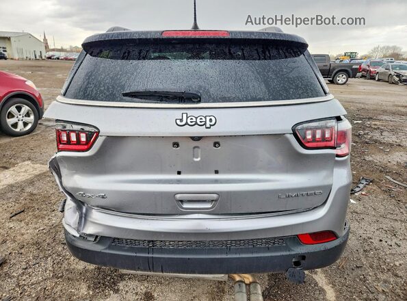 3C4NJDCB0KT641744 2019 JEEP COMPASS Gray Rear view