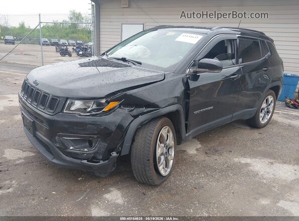3C4NJDCB0MT517654 2021 JEEP COMPASS Black Przód lewy