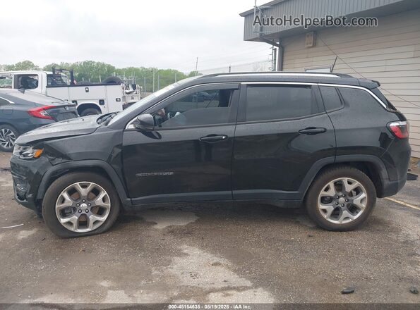 3C4NJDCB0MT517654 2021 JEEP COMPASS Black Widok wnętrza z tyłu
