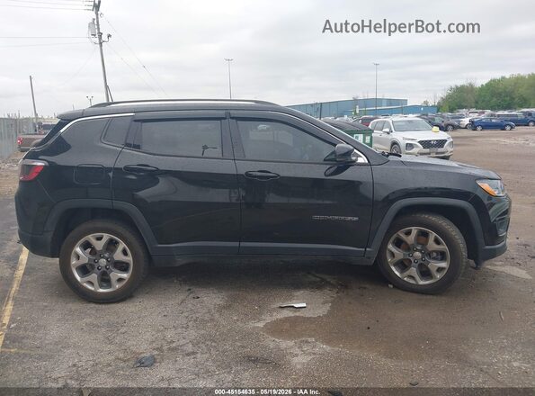 3C4NJDCB0MT517654 2021 JEEP COMPASS Black Widok zestawu wskaźników