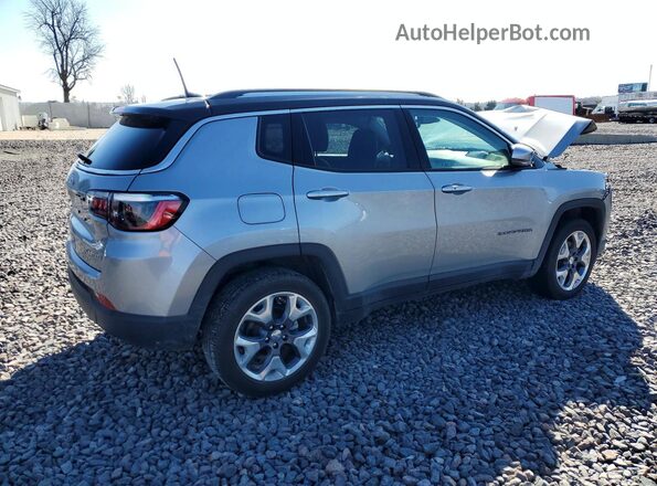 3C4NJDCB0MT521736 2021 JEEP COMPASS Серебряный Задняя правая четверть