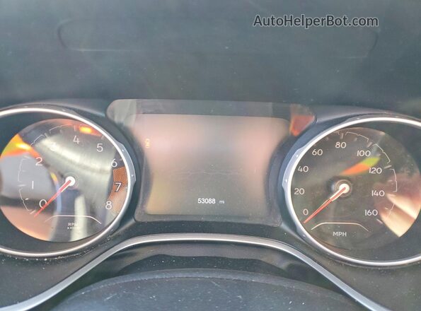 3C4NJDCB0MT521736 2021 JEEP COMPASS Серебряный Вид щитка приборов