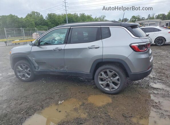 3C4NJDCB0MT525544 2021 JEEP COMPASS Серебряный Задняя левая четверть