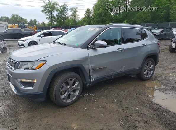 3C4NJDCB0MT525544 2021 JEEP COMPASS Серебряный Передняя левая четверть
