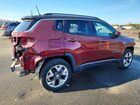 2021 Jeep Compass Limited Бордовый vin: 3C4NJDCB0MT594749