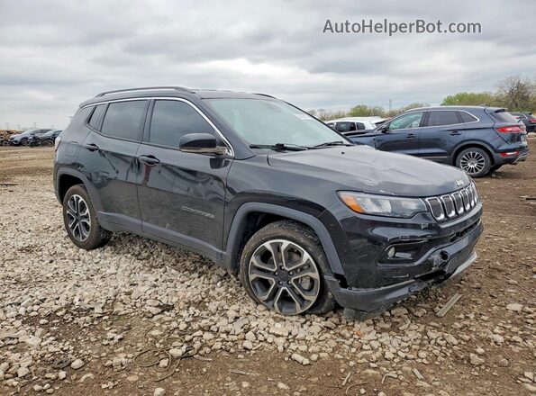 3C4NJDCB0NT107793 2022 JEEP COMPASS Black წინა მარჯვენა