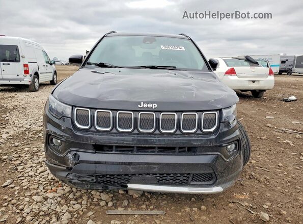 3C4NJDCB0NT107793 2022 JEEP COMPASS Black წინა ხედი