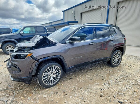 3C4NJDCB0NT149753 2022 JEEP COMPASS Серый Передняя левая четверть