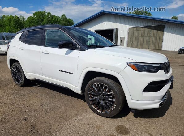 3C4NJDCB0NT157044 2022 JEEP COMPASS White Przód prawy