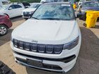 2022 Jeep Compass Limited White vin: 3C4NJDCB0NT157044