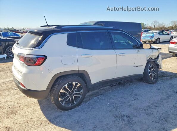 3C4NJDCB0NT186804 2022 JEEP COMPASS White Rear right