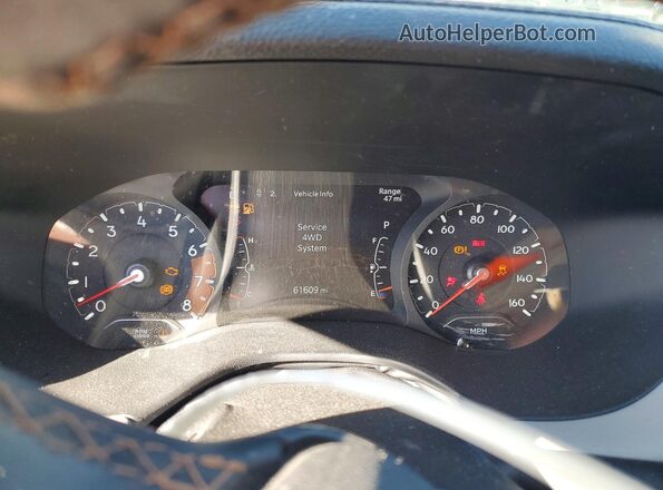 3C4NJDCB0NT186804 2022 JEEP COMPASS White Instrument cluster view