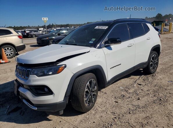 3C4NJDCB0NT186804 2022 JEEP COMPASS White Front left
