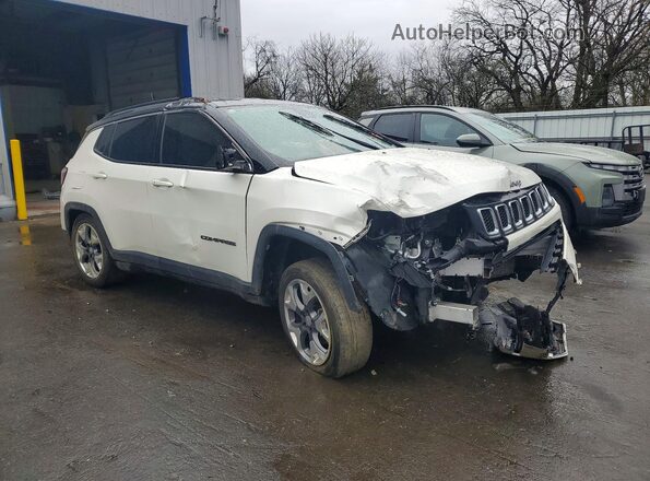 3C4NJDCB1MT521602 2021 JEEP COMPASS Белый Передняя правая четверть