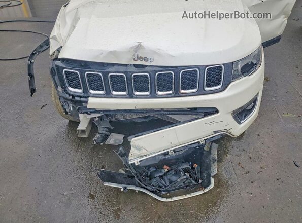 3C4NJDCB1MT521602 2021 JEEP COMPASS Белый Вид подкапотного пространства