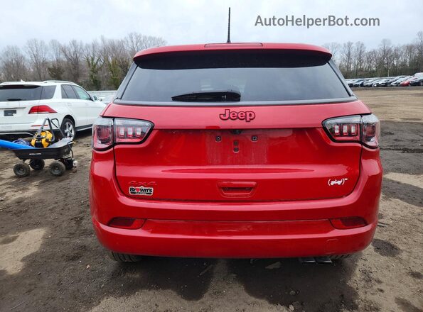 3C4NJDCB1NT181689 2022 JEEP COMPASS Красный Вид сзади