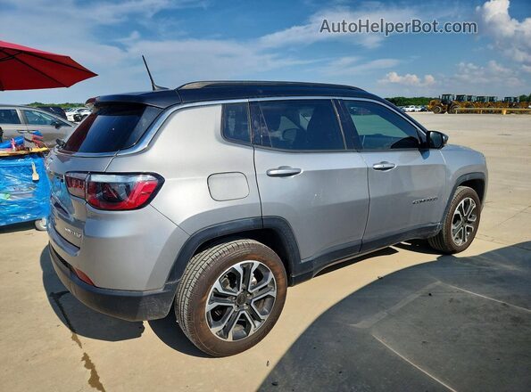 3C4NJDCB1NT210348 2022 JEEP COMPASS Серый Задняя правая четверть