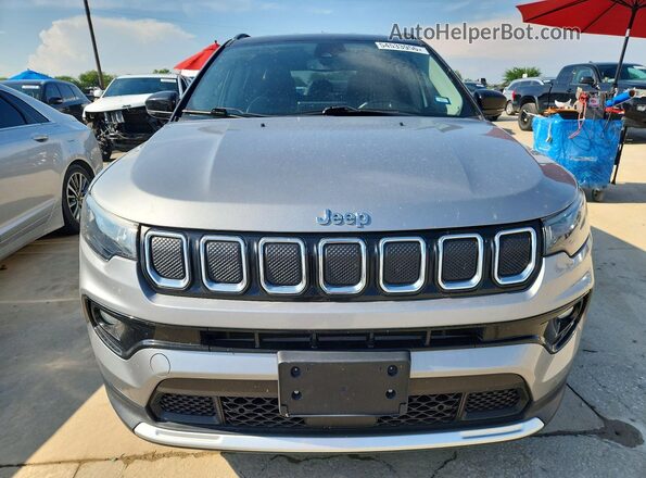 3C4NJDCB1NT210348 2022 JEEP COMPASS Серый Вид спереди