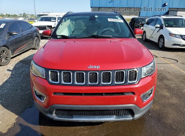 3C4NJDCB2JT234197 2018 JEEP COMPASS Red Front view