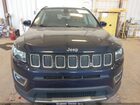 2019 Jeep Compass Limited 4x4 Blue vin: 3C4NJDCB2KT666273