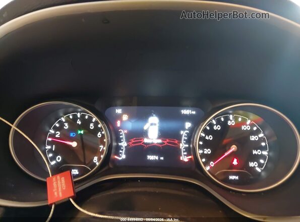 3C4NJDCB2KT666273 2019 JEEP COMPASS Blue Widok tylnych siedzeń