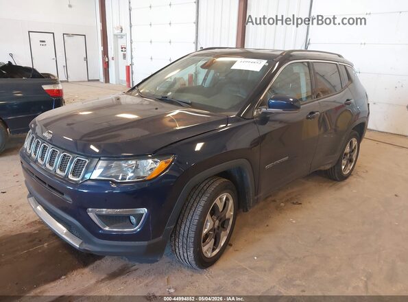 3C4NJDCB2KT666273 2019 JEEP COMPASS Blue Przód lewy