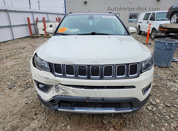 3C4NJDCB2LT123216 2020 JEEP COMPASS Белый Вид спереди