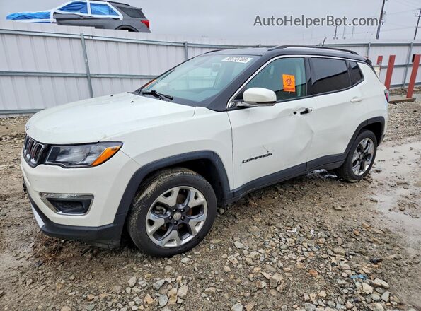3C4NJDCB2LT123216 2020 JEEP COMPASS Белый Передняя левая четверть